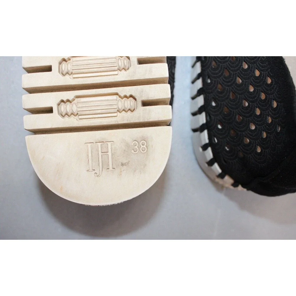 Ilse Jacobsen Tulip Flats Black EU‎ 38 US 7.5 - 8 Lightweight Slip-On Shoes
